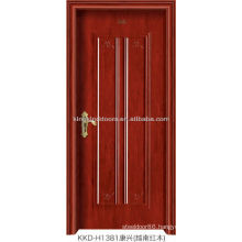 2013 New Style Pop Steel Wooden Interior Door Designs For Living Room KKD-1381(H)